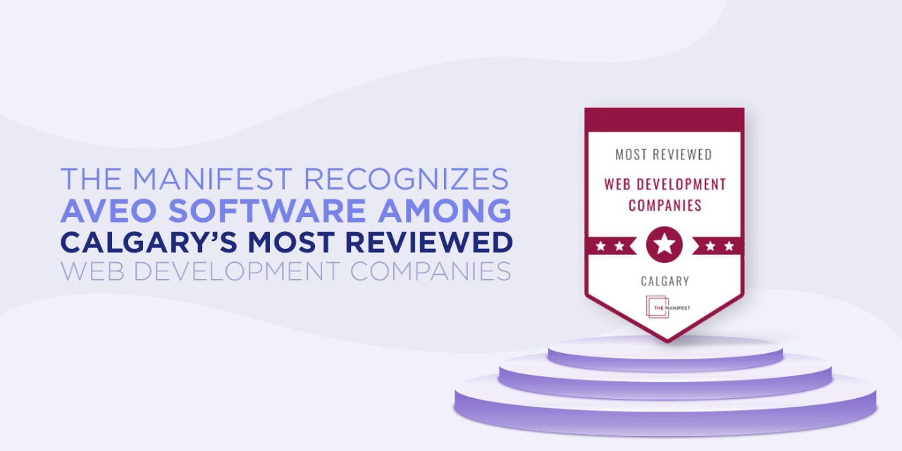 The Manifest Recognizes Aveo Software Among Calgary's Most Reviewed Web Development Companies