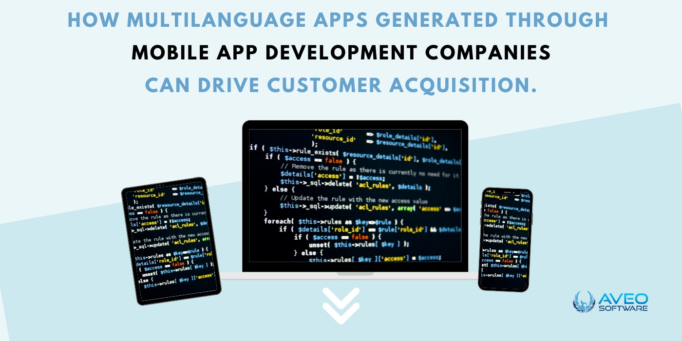 How Multilanguage Apps Generated Through Mobile App Development Companies Can Drive Customer Acquisition