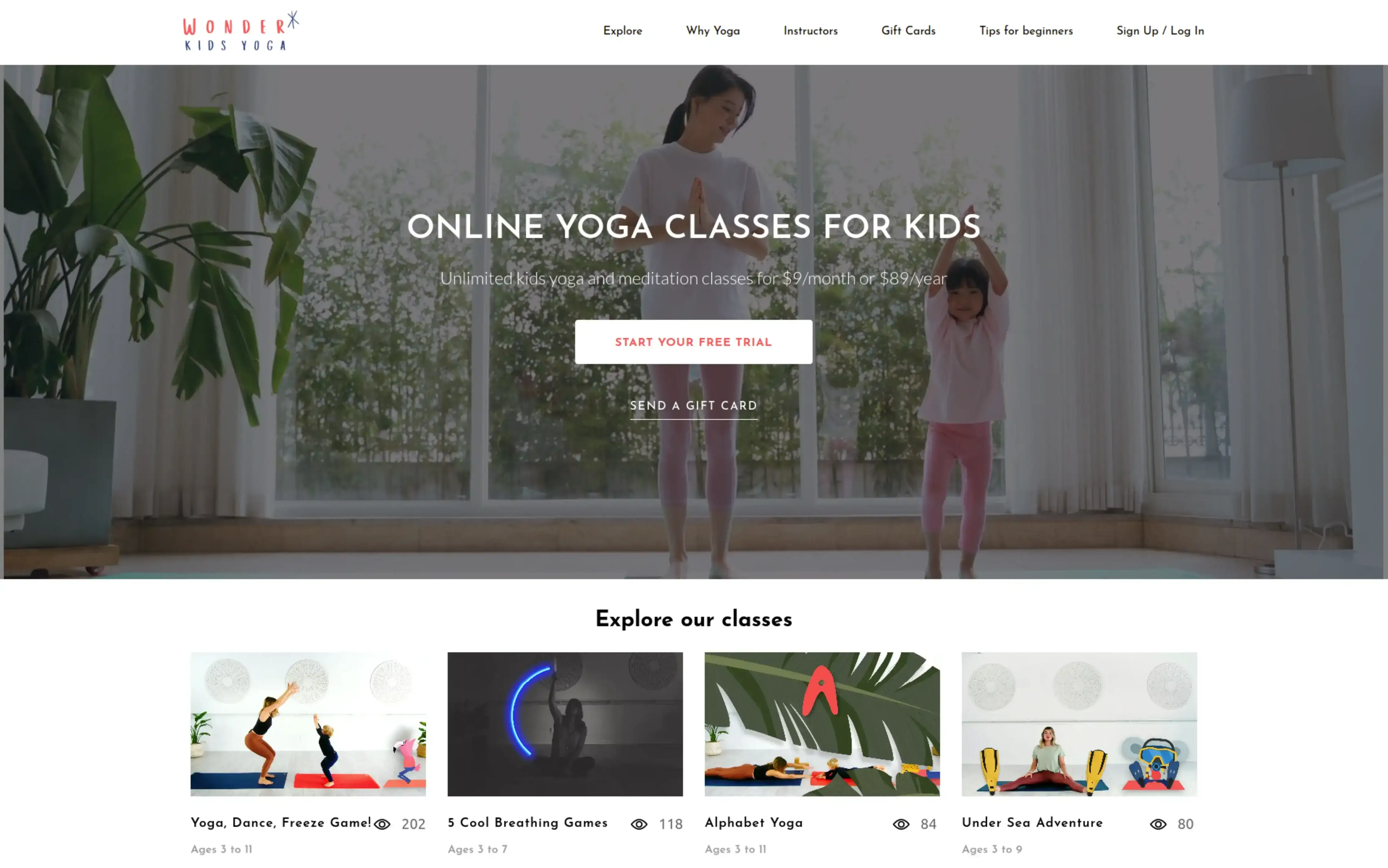 Wonder Kids Yoga