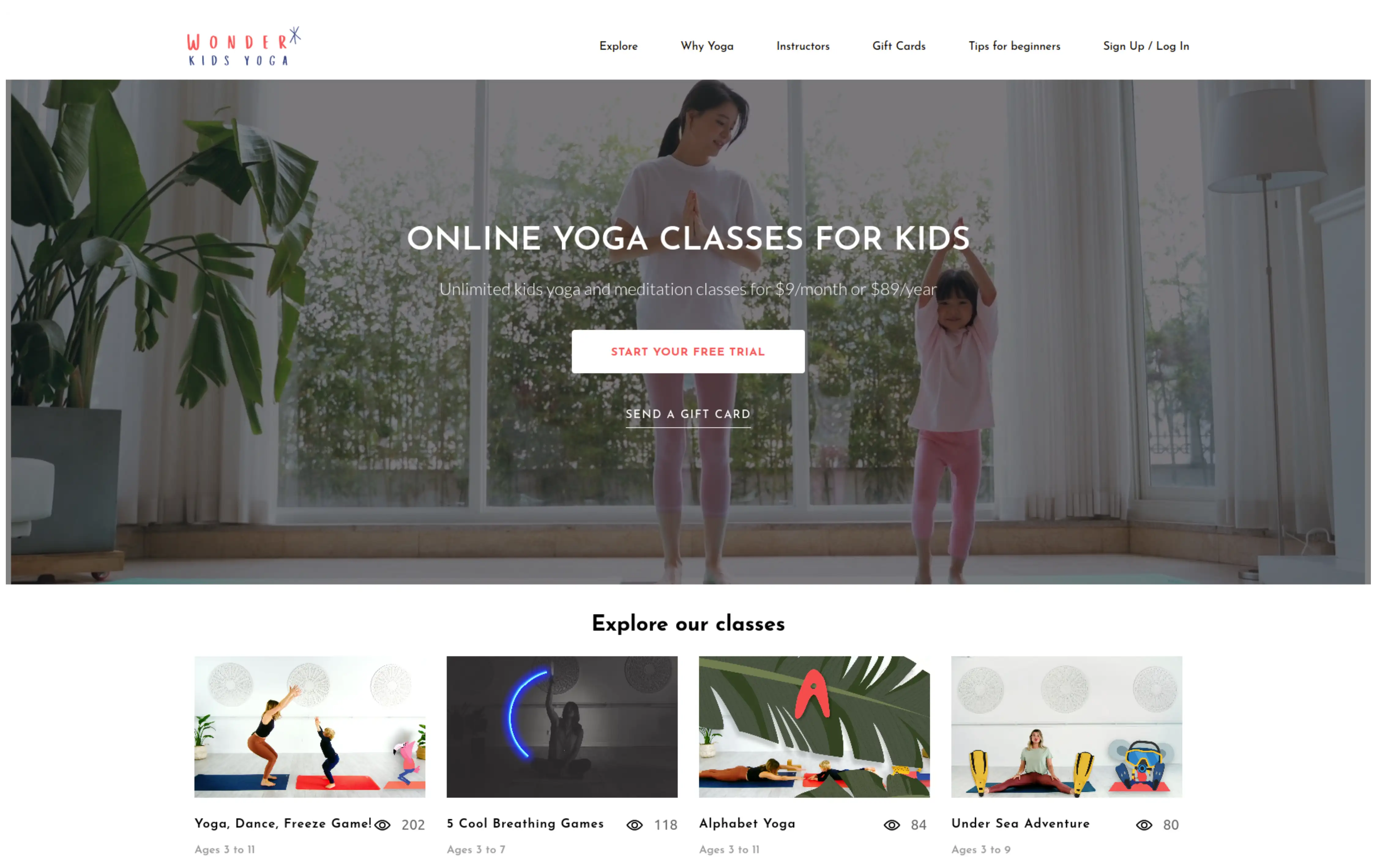 Wonder Kids Yoga screenshot