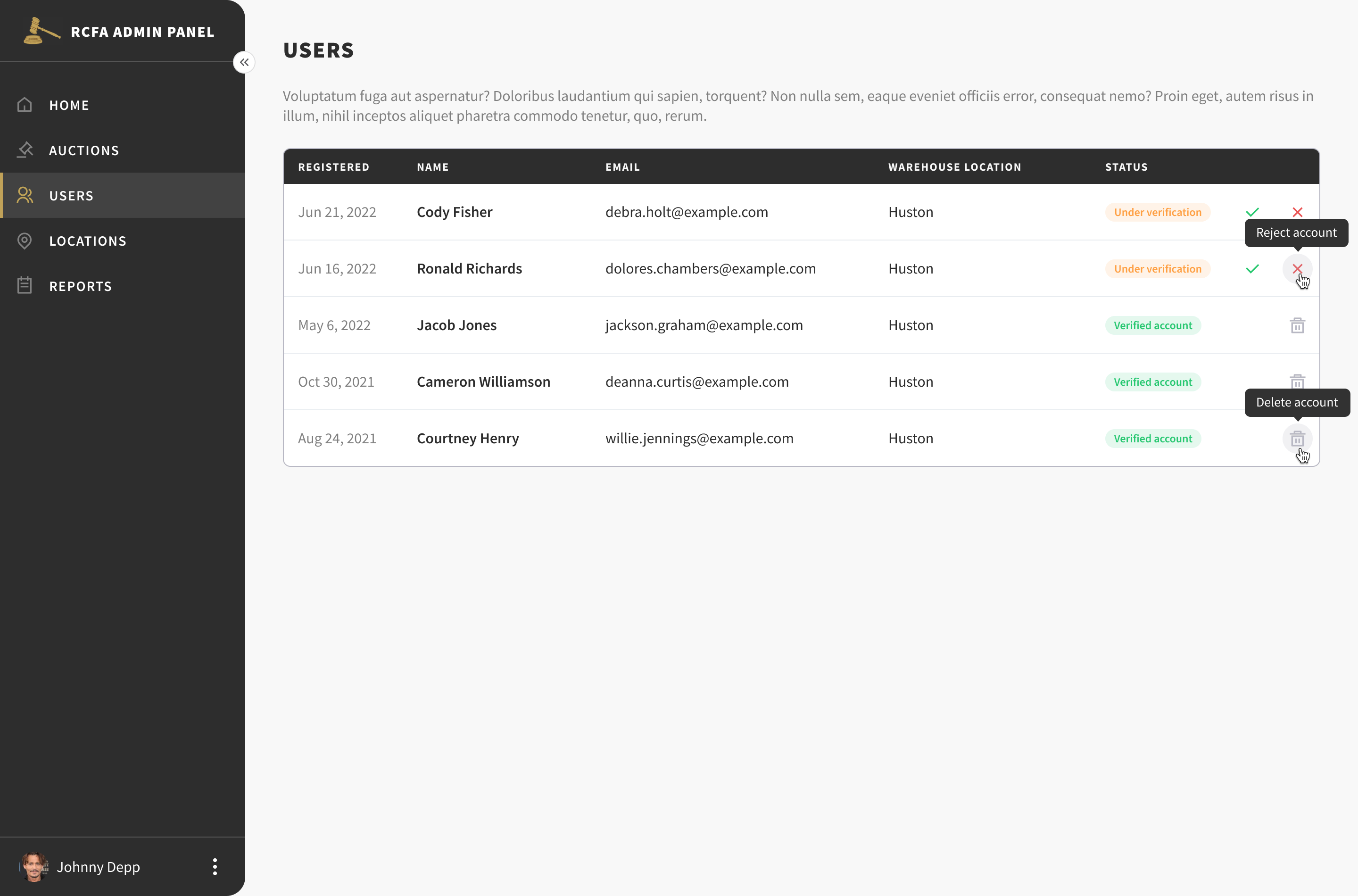 Auction Management screenshot 5